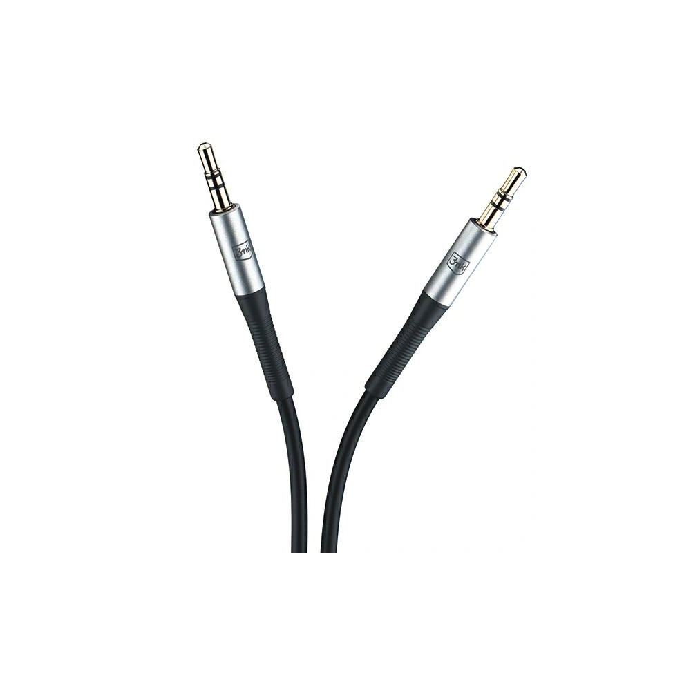 Hurtownia GSM - Cablul 3MK AUX jack 3,5mm / jack 3,5mm 1m - 3MK5287 - {ean13} - Hurt