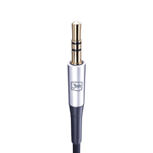 Hurtownia GSM - Kábel 3MK AUX jack 3,5mm / jack 3,5mm 1m - 3MK5287 - {ean13} - Hurt