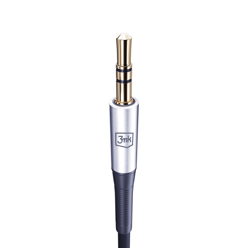 Hurtownia GSM - Cablul 3MK AUX jack 3,5mm / jack 3,5mm 1m - 3MK5287 - {ean13} - Hurt