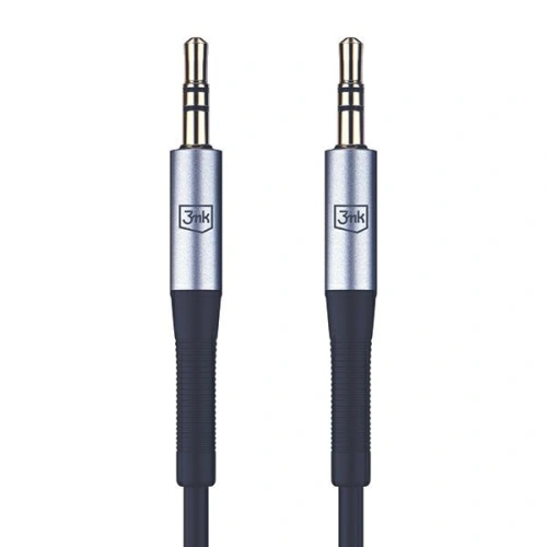 Kabel 3MK AUX jack 3,5mm / jack 3,5mm 1m