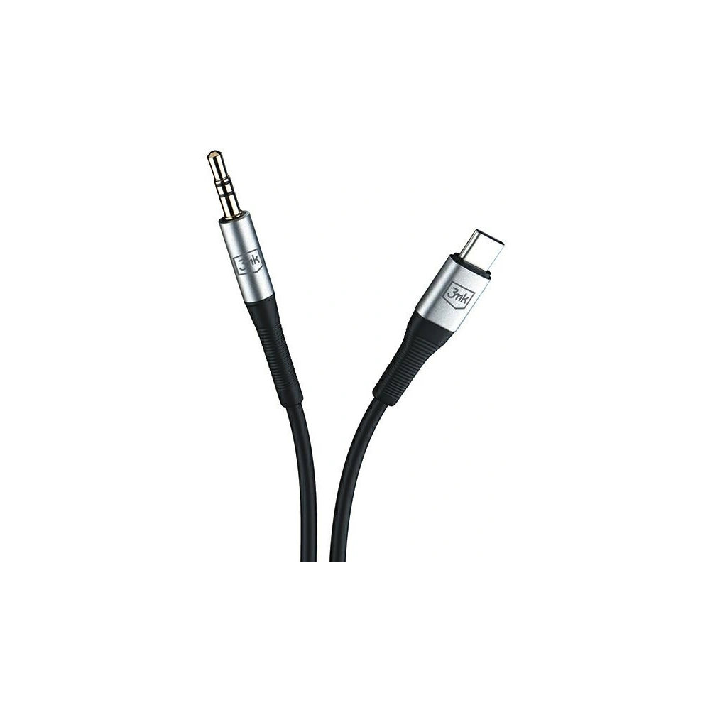 Kabel 3MK AUX USB-C / Klinke 3,5mm 1m