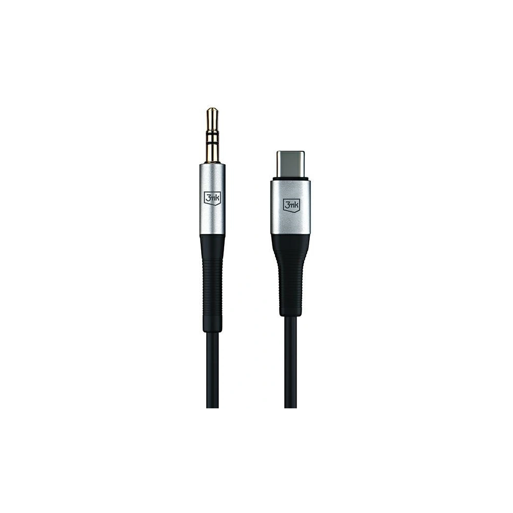 Kabel 3MK AUX USB-C / Klinke 3,5mm 1m