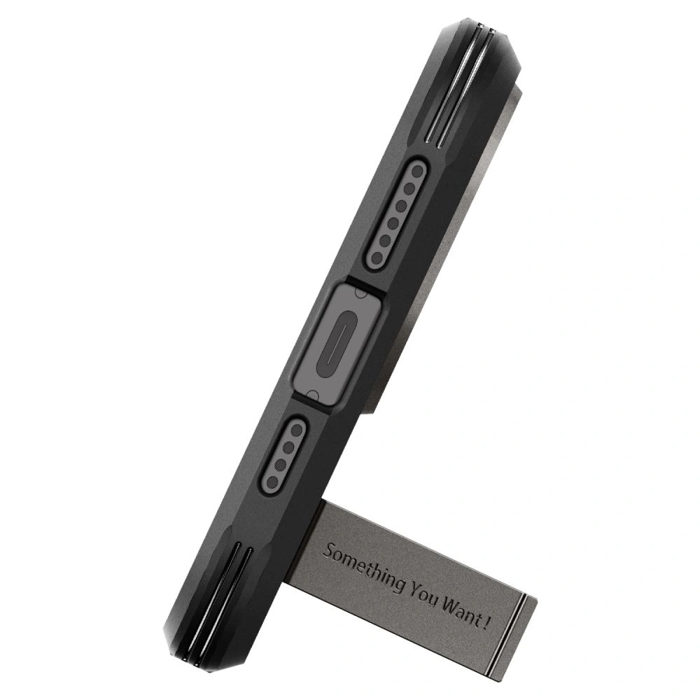 Hurtownia GSM - Case Spigen Tough Armor Mag MagSafe Apple iPhone 15 Pro Max Gunmetal - SPN3113 - {ean13} - Hurt