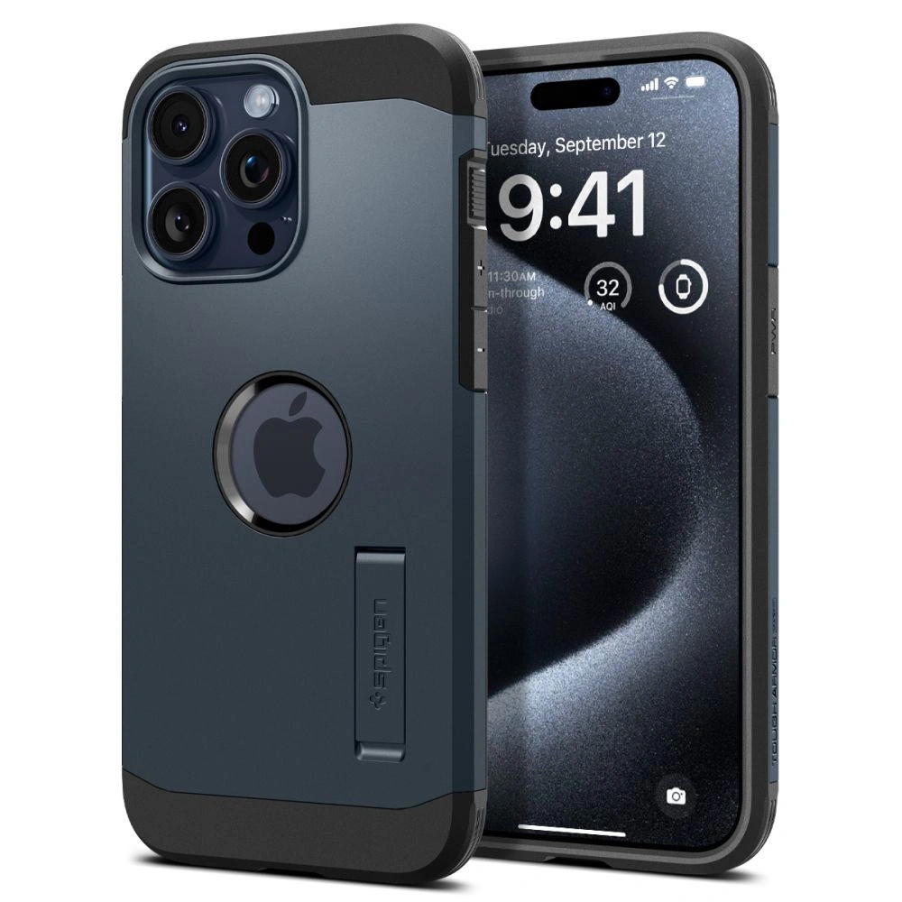 Hurtownia GSM - Etui Spigen Tough Armor Mag MagSafe Apple iPhone 15 Pro Max Metal Slate - SPN3114 - {ean13} - Hurt