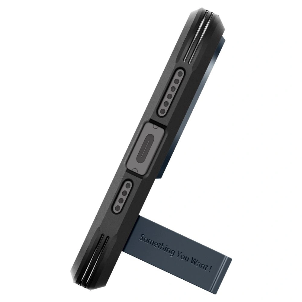 Wholesale Spigen Tough Armor Mag MagSafe Apple iPhone 15 Pro Max Metal Slate - SPN3114 - {ean13} - Hurt