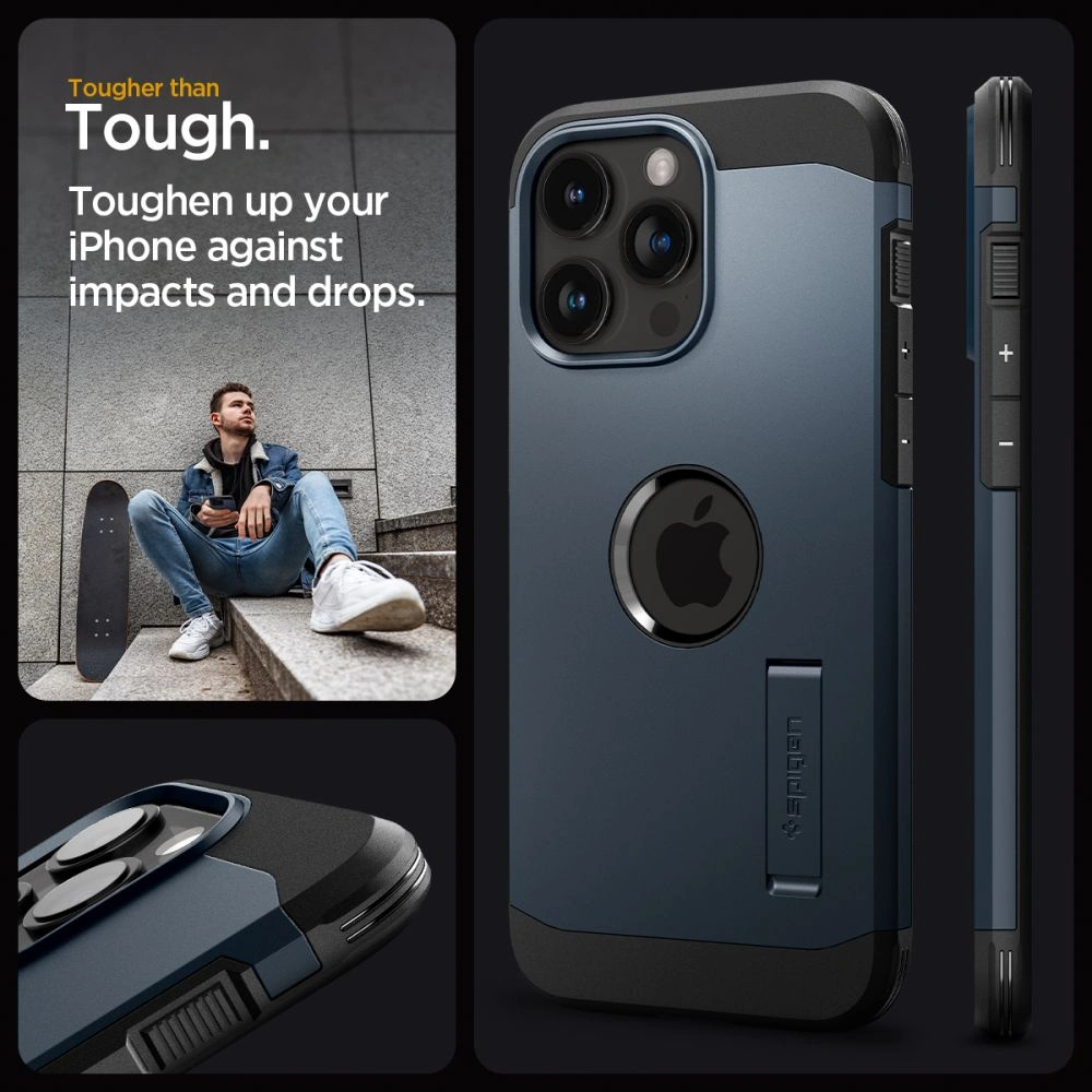 Hurtownia GSM - Etui Spigen Tough Armor Mag MagSafe Apple iPhone 15 Pro Max Metal Slate - SPN3114 - {ean13} - Hurt