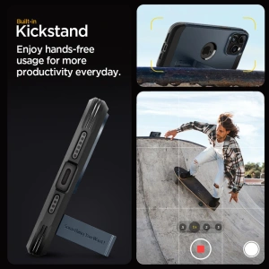 Hurtownia GSM - Etui Spigen Tough Armor Mag MagSafe Apple iPhone 15 Pro Max Metal Slate - SPN3114 - {ean13} - Hurt