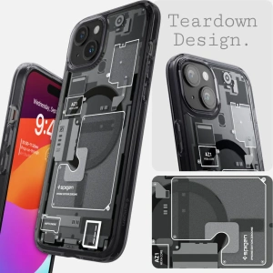 Hurtownia GSM - Etui Spigen Ultra Hybrid Mag MagSafe Apple iPhone 15 Plus / 14 Plus Zero One - SPN3117 - {ean13} - Hurt