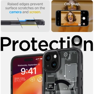 Hurtownia GSM - Etui Spigen Ultra Hybrid Mag MagSafe Apple iPhone 15 Plus / 14 Plus Zero One - SPN3117 - {ean13} - Hurt