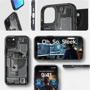 Hurtownia GSM - Etui Spigen Ultra Hybrid Mag MagSafe Apple iPhone 15 Plus / 14 Plus Zero One - SPN3117 - {ean13} - Hurt