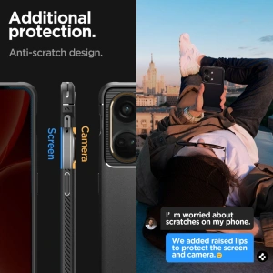 Wholesale Spigen Rugged Armor OnePlus Nord 3 5G Matte Black - SPN3118 - {ean13} - Hurt