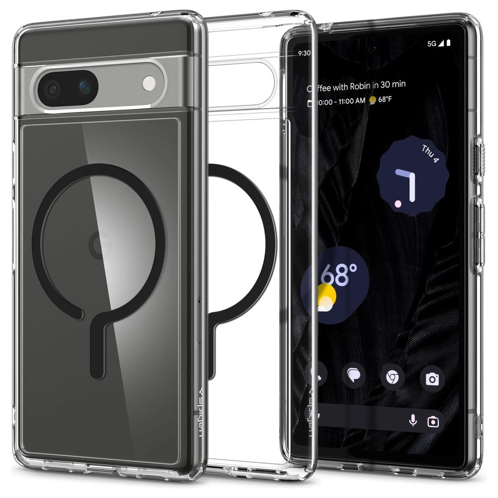 Hurtownia GSM - Case Spigen Ultra Hybrid Onetap Ring MagSafe Google Pixel 7a Schwarz - SPN3120 - {ean13} - Hurt