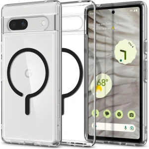 Hurtownia GSM - Case Spigen Ultra Hybrid Onetap Ring MagSafe Google Pixel 7a Schwarz - SPN3120 - {ean13} - Hurt
