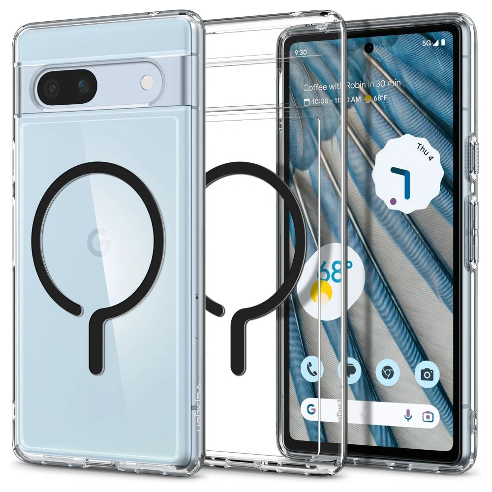 Hurtownia GSM - Etui Spigen Ultra Hybrid Onetap Ring MagSafe Google Pixel 7a Black - SPN3120 - {ean13} - Hurt