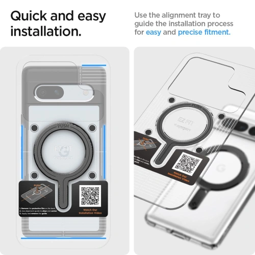 Pierścień Spigen Onetap Ring Magnetic MagSafe Plate Carbon