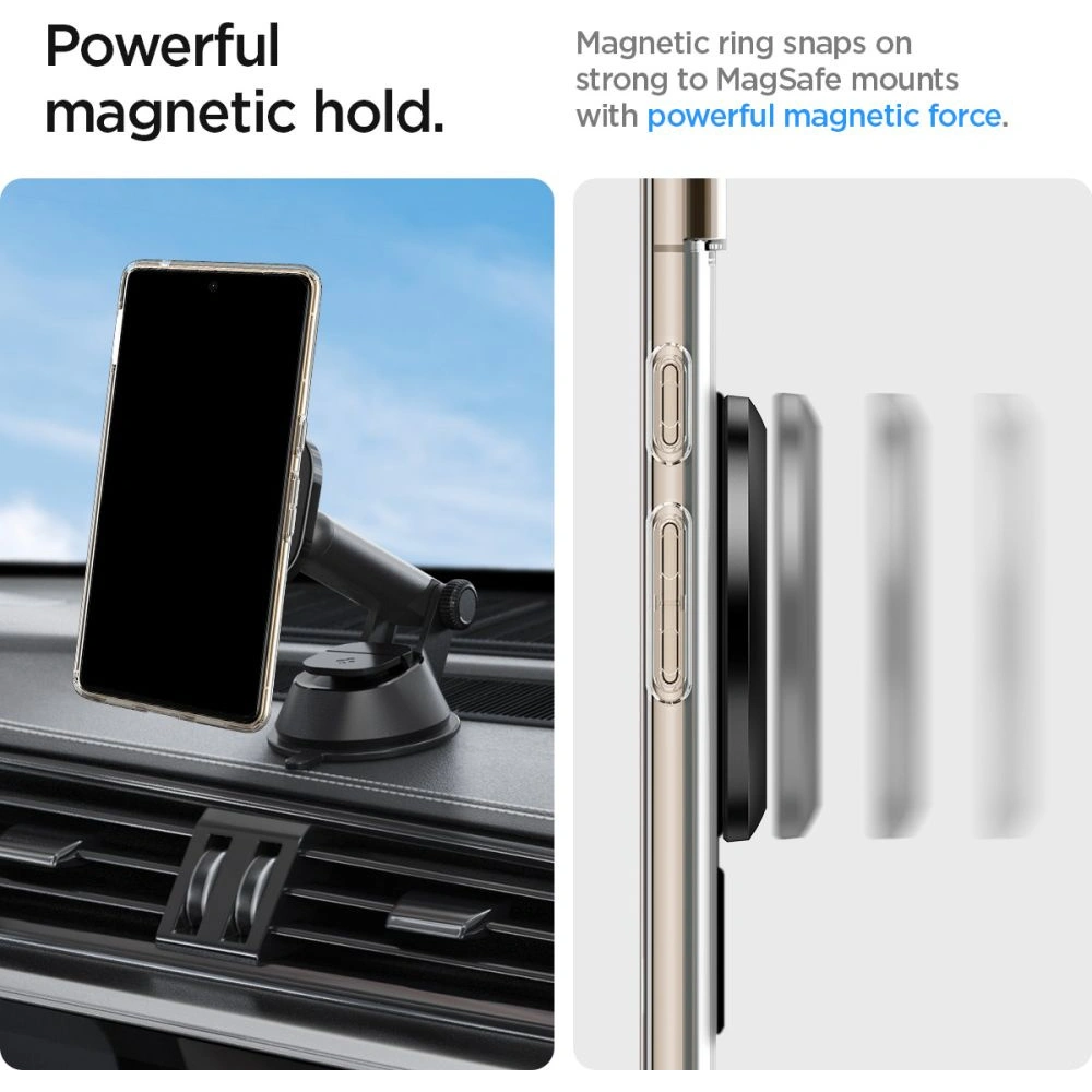 Hurtownia GSM - Prsten Spigen Onetap Ring Magnetic MagSafe deska černá - SPN3122 - {ean13} - Hurt