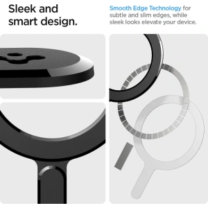 Wholesale Spigen Onetap Ring Magnetic MagSafe Plate Black - SPN3122 - {ean13} - Hurt
