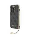 Etui Guess GUHCP15LGF4GGR Apple iPhone 15 Pro hardcase 4G Charms Collection szürke/grey