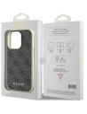 Case Guess GUHCP15LGF4GGR Apple iPhone 15 Pro Hardcase 4G Charms Collection grau/grey