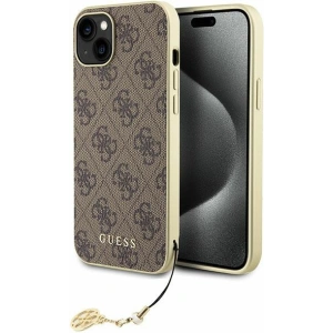 Hurtownia GSM - Etui Guess GUHCP15MGF4GBR Apple iPhone 15 Plus / 14 Plus hardcase 4G Charms Collection hnědý/brown - GUE2976 - {ean13} - Hurt