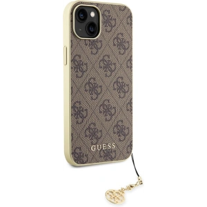Hurtownia GSM - Etui Guess GUHCP15MGF4GBR Apple iPhone 15 Plus / 14 Plus hardcase 4G Charms Collection hnědý/brown - GUE2976 - {ean13} - Hurt