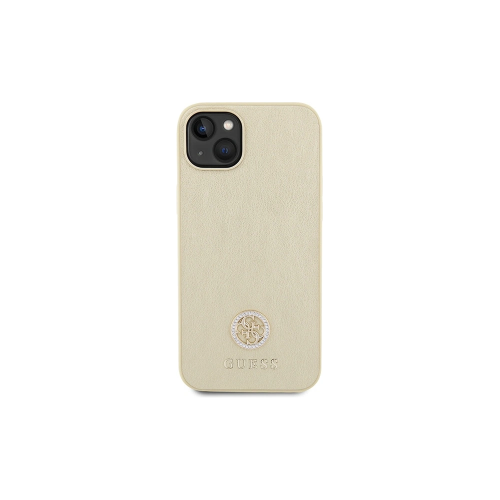 Hurtownia GSM - Etui Guess GUHCP15MPS4DGPD Apple iPhone 15 Plus / 14 Plus hardcase Strass Metal Logo auriu/gold - GUE2977 - {ean13} - Hurt
