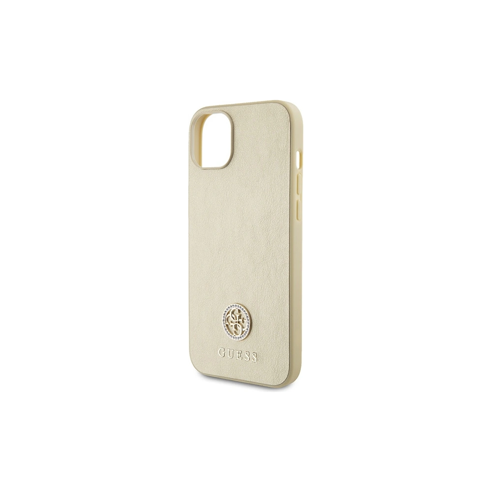 Hurtownia GSM - Etui Guess GUHCP15MPS4DGPD Apple iPhone 15 Plus / 14 Plus hardcase Strass Metal Logo auriu/gold - GUE2977 - {ean13} - Hurt