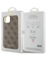 Wholesale Guess GUHCP15SGF4GBR Apple iPhone 15 hardcase 4G Charms Collection brown - GUE2978 - {ean13} - Hurt