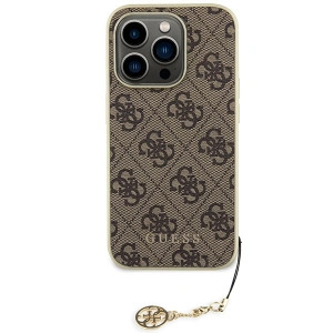 Hurtownia GSM - Etui Guess GUHCP15XGF4GBR Apple iPhone 15 Pro Max hardcase 4G Charms Collection brązowy/brown - GUE2979 - {ean13} - Hurt