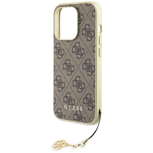Hurtownia GSM - Etui Guess GUHCP15XGF4GBR Apple iPhone 15 Pro Max hardcase 4G Charms Collection brązowy/brown - GUE2979 - {ean13} - Hurt
