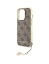 Hurtownia GSM - Etui Guess GUHCP15XGF4GBR Apple iPhone 15 Pro Max hardcase 4G Charms Collection maro/brown - GUE2979 - {ean13} - Hurt