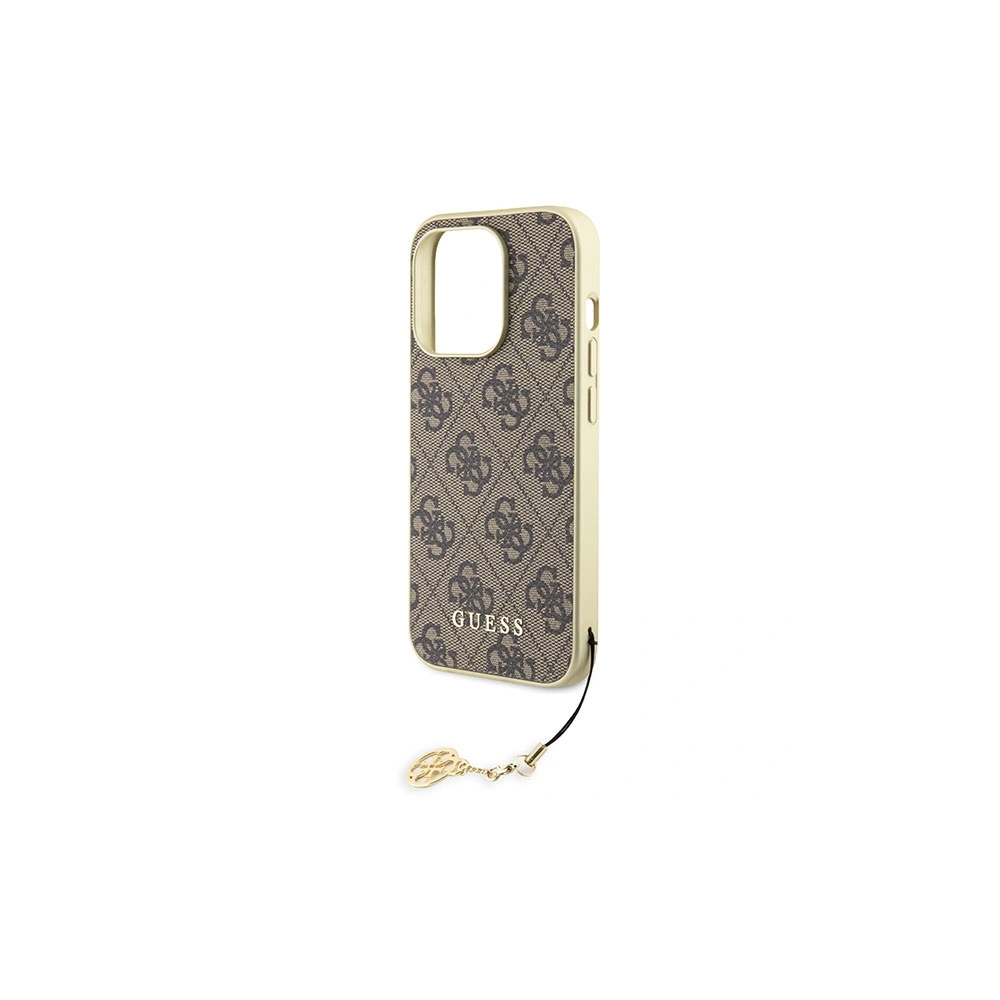 Hurtownia GSM - Etui Guess GUHCP15XGF4GBR Apple iPhone 15 Pro Max hardcase 4G Charms Collection maro/brown - GUE2979 - {ean13} - Hurt