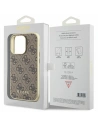 Hurtownia GSM - Etui Guess GUHCP15XGF4GBR Apple iPhone 15 Pro Max hardcase 4G Charms Collection maro/brown - GUE2979 - {ean13} - Hurt