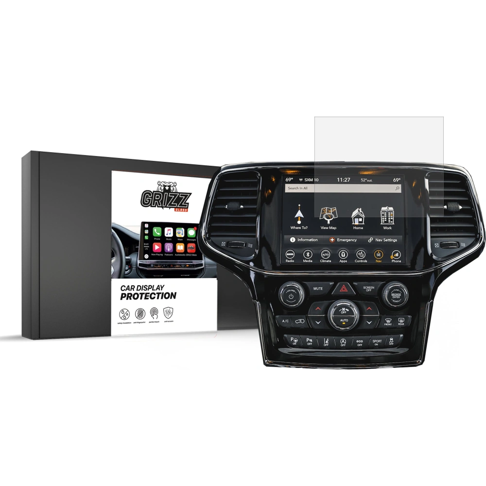 Hurtownia GSM - Matt fólia GrizzGlass CarDisplay védő Jeep Grand Cherokee 2018-hoz - GRZ6864 - {ean13} - Hurt