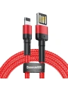 Hurtownia GSM - Kabel Lightning USB (dwustronny) Baseus Cafule 1,5A 2m (czerwony) - BSU443RED - {ean13} - Hurt