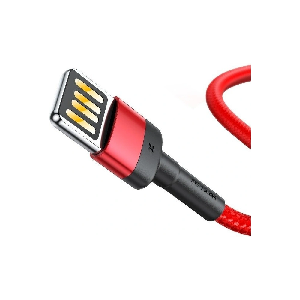 Hurtownia GSM - Kabel Lightning USB (oboustranný) Baseus Cafule 1,5A 2m (červený) - BSU443RED - {ean13} - Hurt