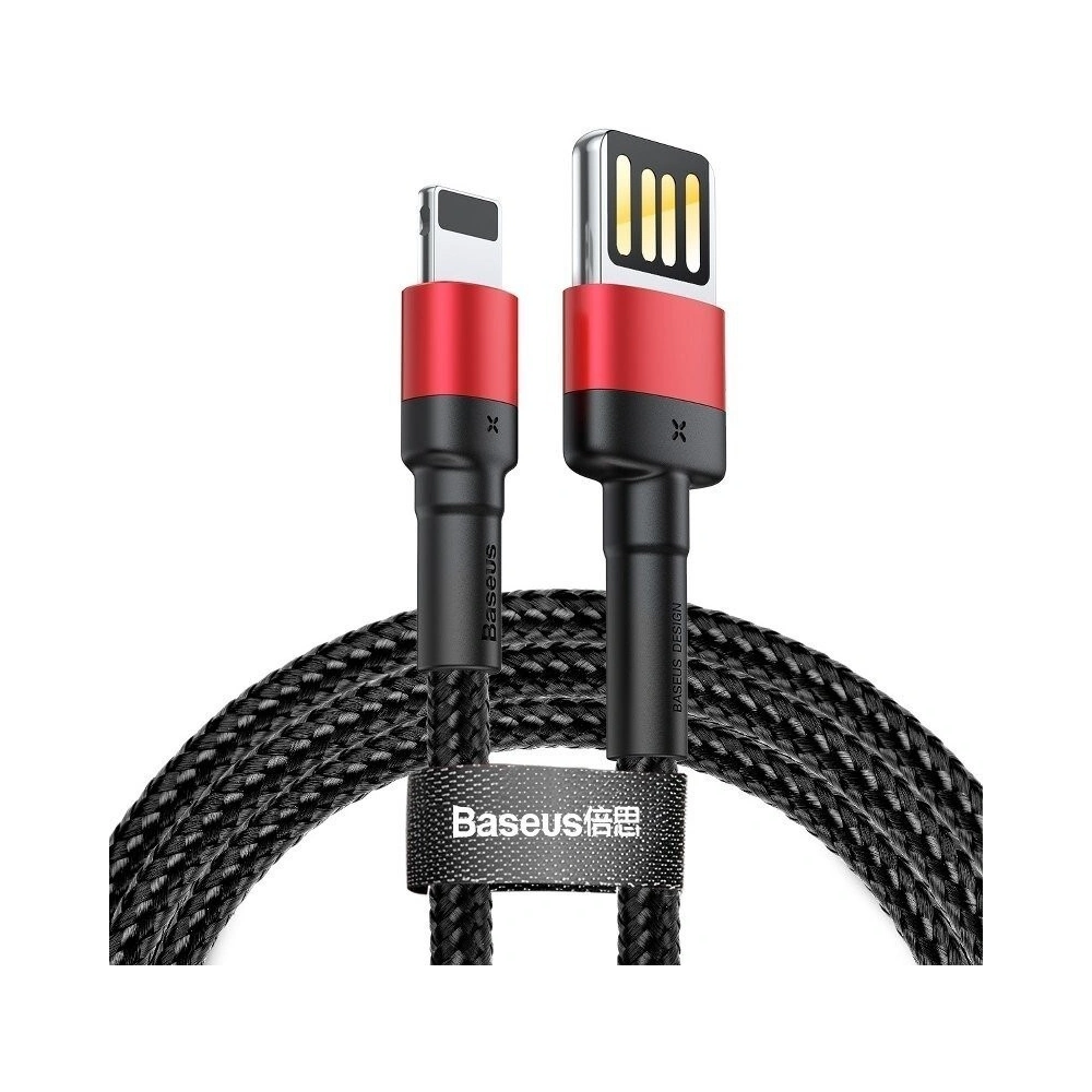 Wholesale Baseus Cafule Lightning Reversible Cable 1,5A 2m Black/Red - BSU444BLKRED - {ean13} - Hurt
