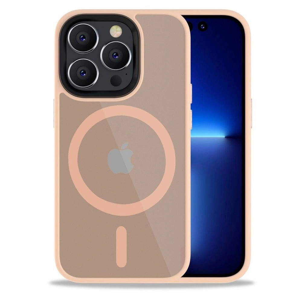Hurtownia GSM - Etui Tech-Protect MagMat MagSafe Apple iPhone 14 Pro Max Matt Rózsaszín - THP2352 - {ean13} - Hurt