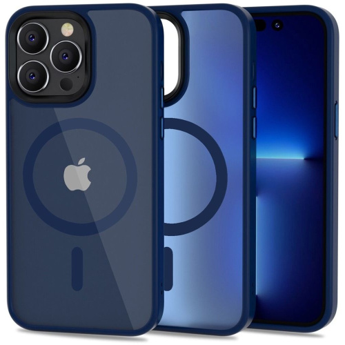 Hurtownia Tech-Protect - 9589046926136 - THP2354 - Etui Tech-Protect MagMat MagSafe Apple iPhone 14 Pro Max Matte Blue - B2B homescreen