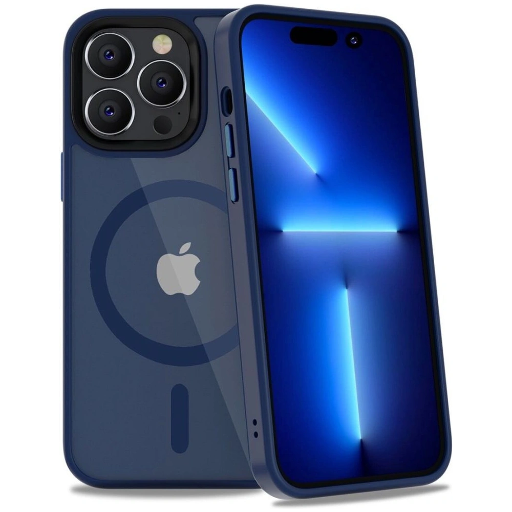 Hurtownia GSM - Etui Tech-Protect MagMat MagSafe Apple iPhone 14 Pro Max Matt Kék - THP2354 - {ean13} - Hurt
