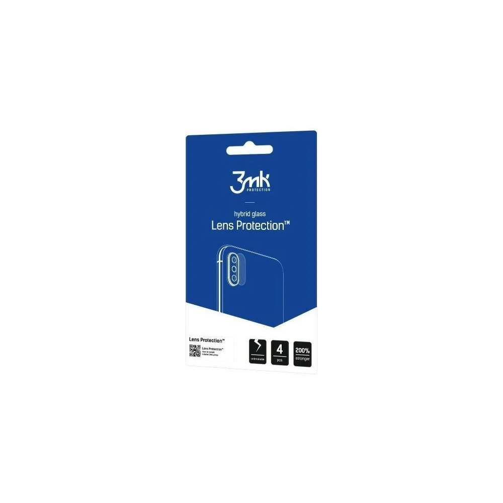 Hurtownia GSM - Hibrid üveg a fényképezőgép objektívjéhez 3MK Lencsevédő Motorola Moto G14 [4 PACK] - 3MK5320 - {ean13} - Hurt
