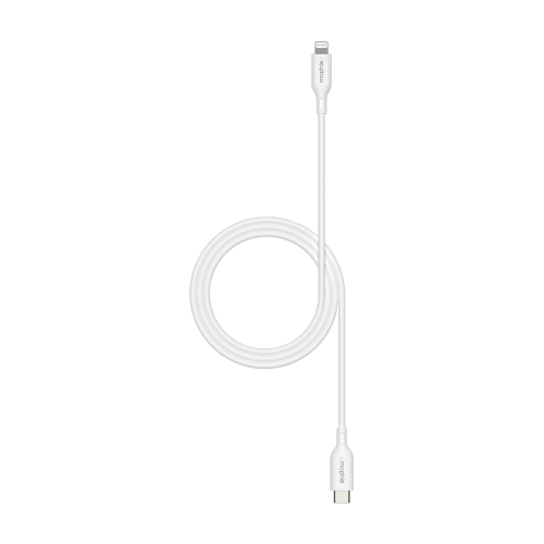Mophie Distributor - 840056185746 - MPH062 - Mophie Essentials USB-C / lightning cable 1m (white) - B2B homescreen