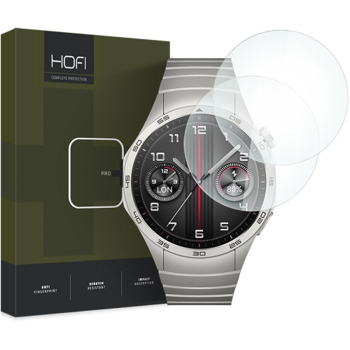 Hofi Distributor - 9319456606997 - HOFI425 - Hofi Glass Pro+ Huawei Watch GT 4 (46mm) Clear [2 PACK] - B2B homescreen