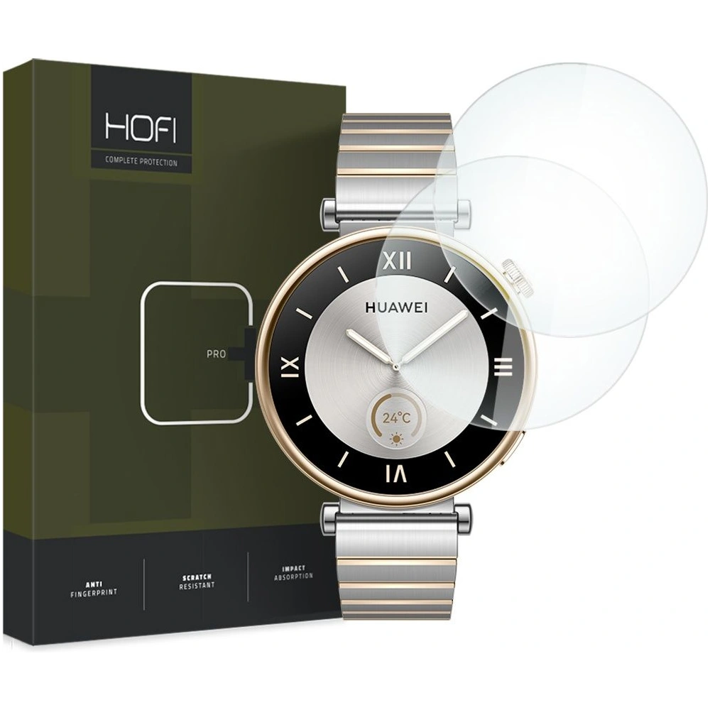 Hurtownia GSM - Gehärtetes Glas Hofi Glass Pro+ Huawei Watch GT 4 (41mm) Klar [2 PACK] - HOFI426 - {ean13} - Hurt