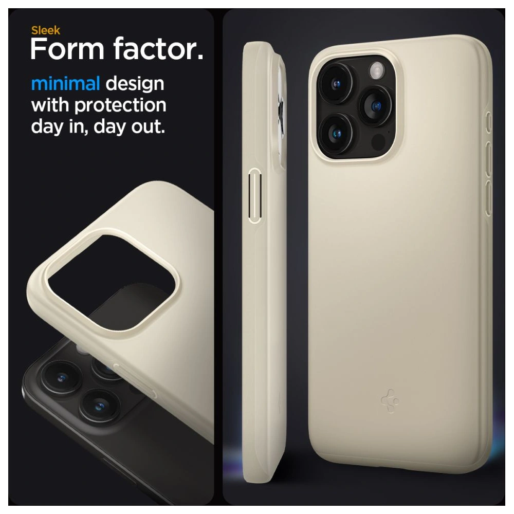Hurtownia GSM - Etui Spigen Thin Fit Apple iPhone 15 Pro Mute Beige - SPN3124 - {ean13} - Hurt