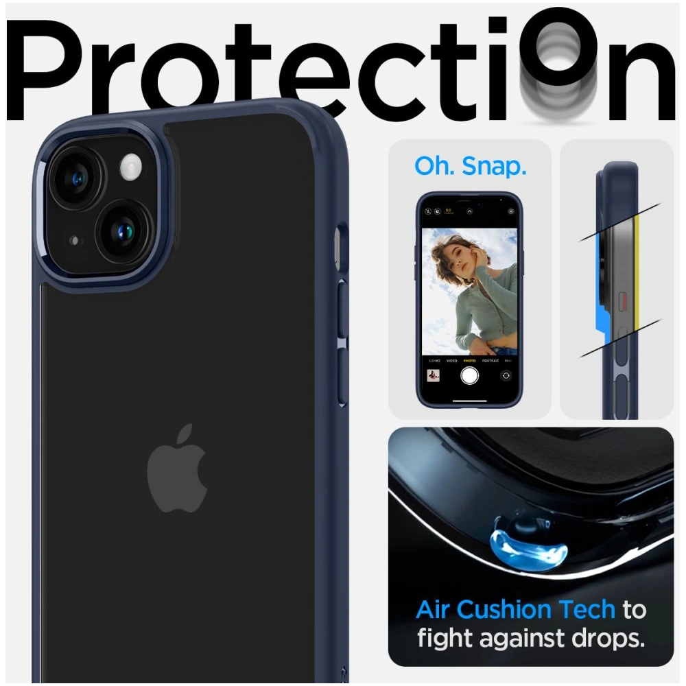 Hurtownia GSM - Etui Spigen Ultra Hybrid Apple iPhone 15 Námořnická modř - SPN3125 - {ean13} - Hurt