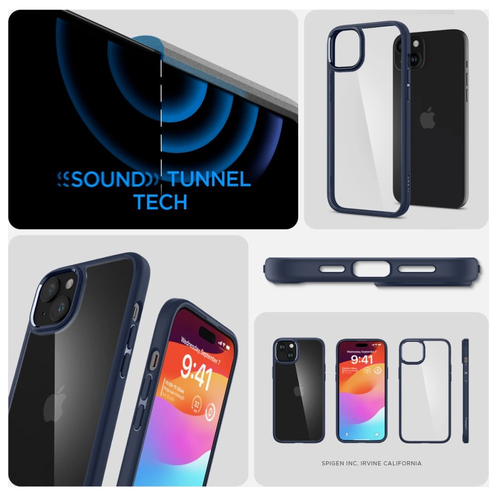 Hurtownia GSM - Etui Spigen Ultra Hybrid Apple iPhone 15 Námořnická modř - SPN3125 - {ean13} - Hurt
