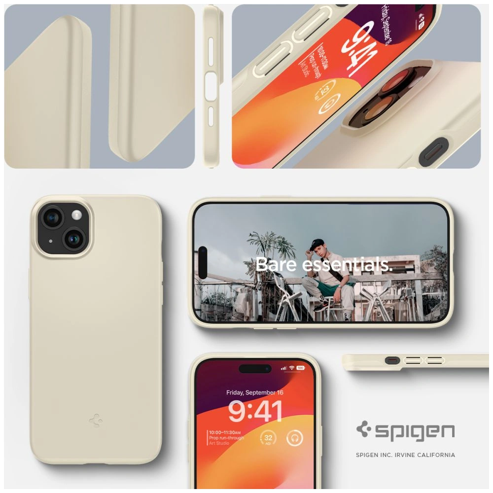 Hurtownia GSM - Etui Spigen Thin Fit Apple iPhone 15 Mute Beige - SPN3126 - {ean13} - Hurt
