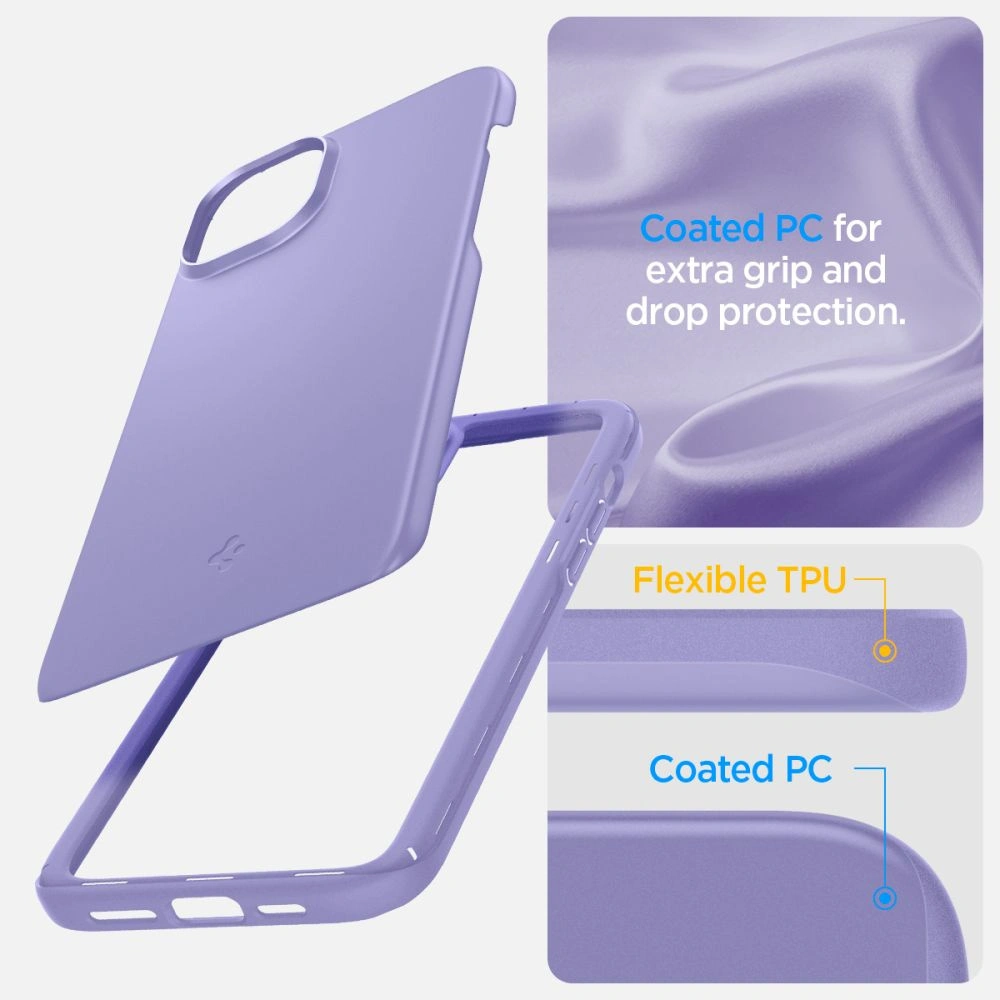 Hurtownia GSM - Etui Spigen Thin Fit Apple iPhone 15 Iris Purple - SPN3128 - {ean13} - Hurt
