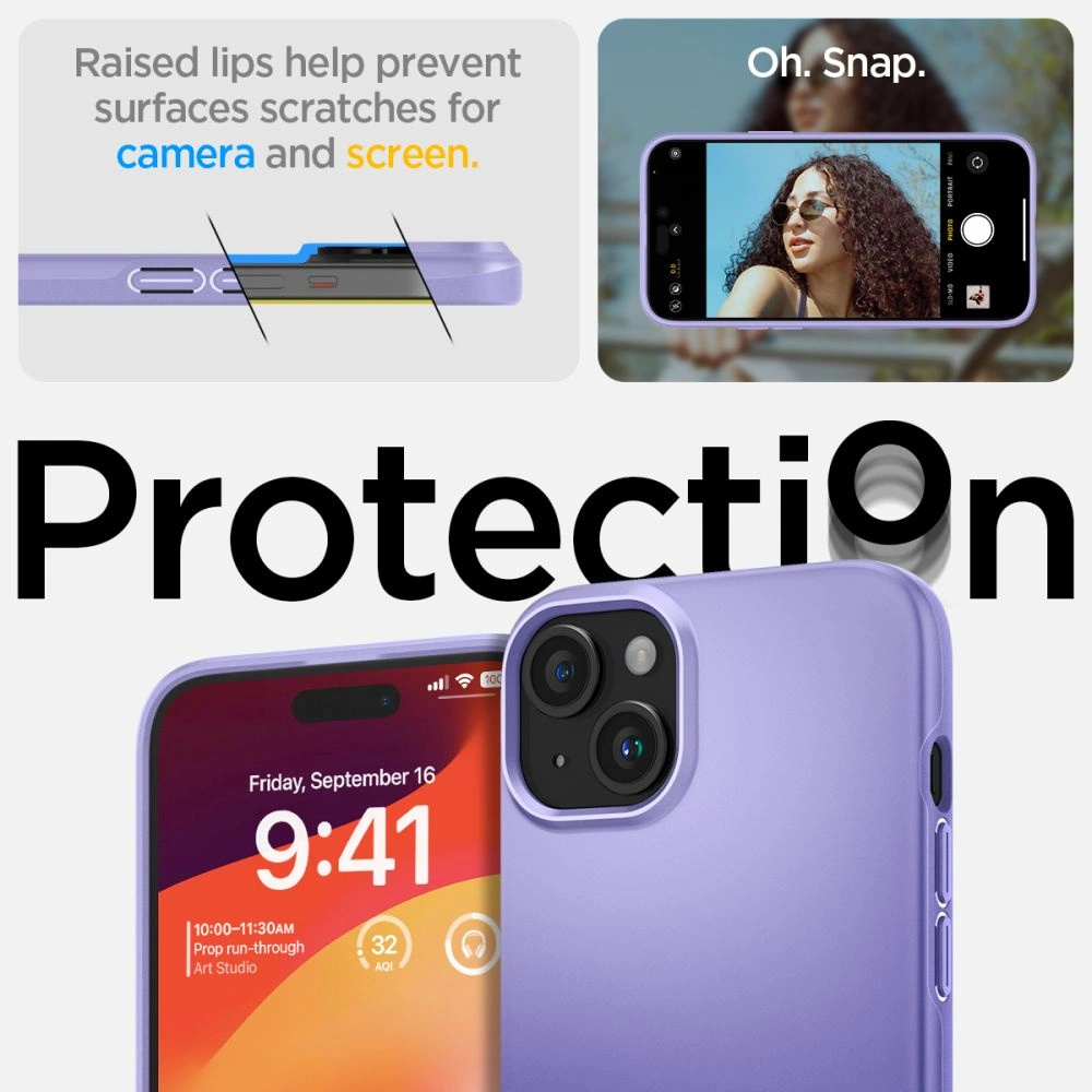 Hurtownia GSM - Etui Spigen Thin Fit Apple iPhone 15 Iris Purple - SPN3128 - {ean13} - Hurt